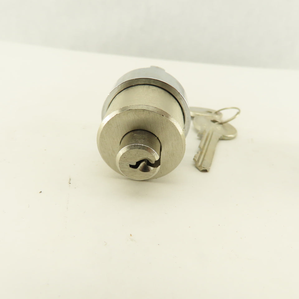 Telemecanique ZB2- 22mm Stainless Steel 2 Position Selector Switch W/Keys Lot /2