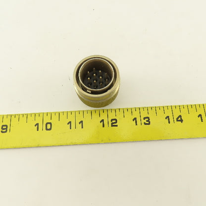 Souriau FR 8 40 3 Solder Cup Circular Connector 12 Pin Male