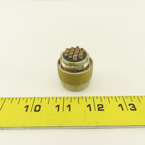 Souriau FR 8 40 3 Solder Cup Circular Connector 12 Pin Male