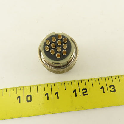 Souriau FR 8 40 3 Solder Cup Circular Connector 12 Pin Male