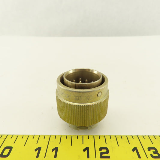 Souriau FR 8 40 3 Solder Cup Circular Connector 12 Pin Male