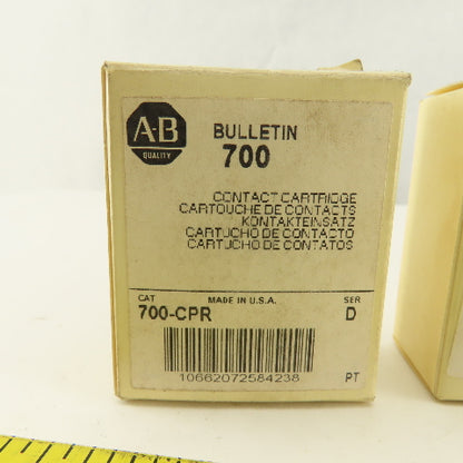Allen Bradley Bulletin 700 700-CPR Contact Cartridge 150VAC Lot Of 4