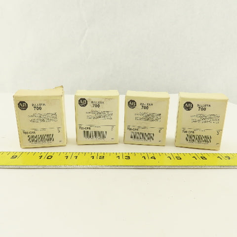 Allen Bradley Bulletin 700 700-CPR Contact Cartridge 150VAC Lot Of 4