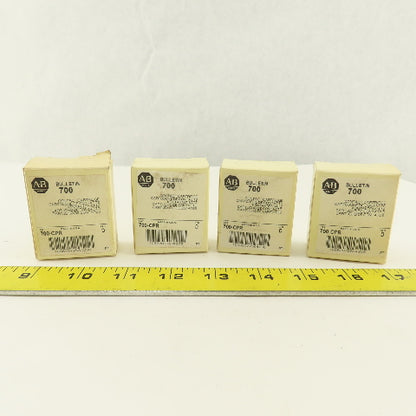Allen Bradley Bulletin 700 700-CPR Contact Cartridge 150VAC Lot Of 4
