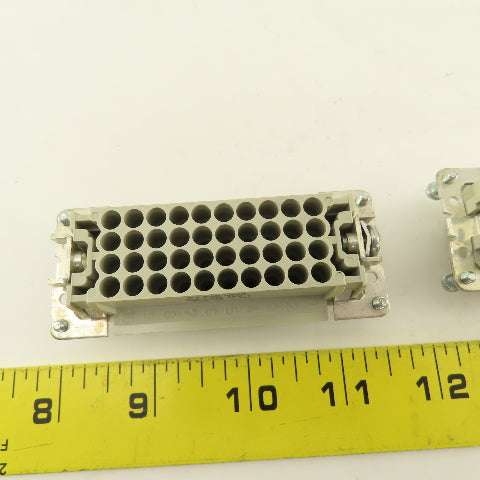 Wieland 73.700.4058 Wire Connector Pin Housing 40 Pin 24-16AWG 250V 10A Lot Of 2