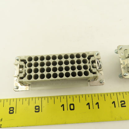 Wieland 73.700.4058 Wire Connector Pin Housing 40 Pin 24-16AWG 250V 10A Lot Of 2