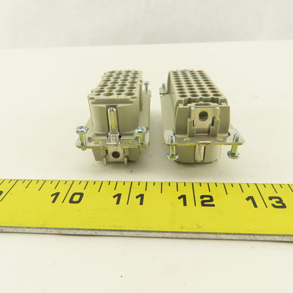 Wieland 73.700.4058 Wire Connector Pin Housing 40 Pin 24-16AWG 250V 10A Lot Of 2