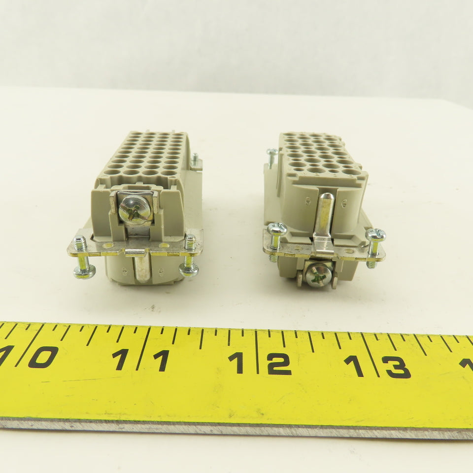 Wieland 73.700.4058 Wire Connector Pin Housing 40 Pin 24-16AWG 250V 10A Lot Of 2