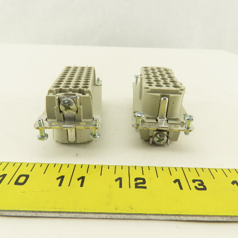 Wieland 73.700.4058 Wire Connector Pin Housing 40 Pin 24-16AWG 250V 10A Lot Of 2