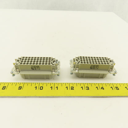 Wieland 73.700.4058 Wire Connector Pin Housing 40 Pin 24-16AWG 250V 10A Lot Of 2