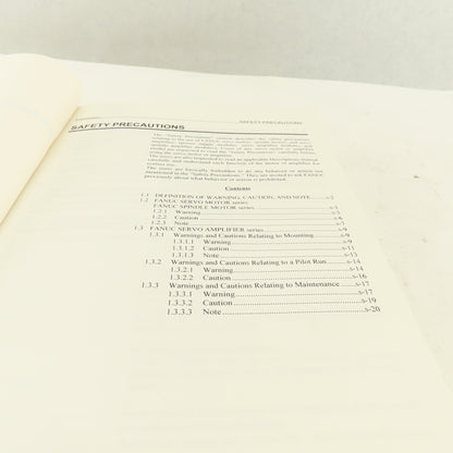 Fanuc B-65005E/07 Servo Amplifier Maintenance Manual