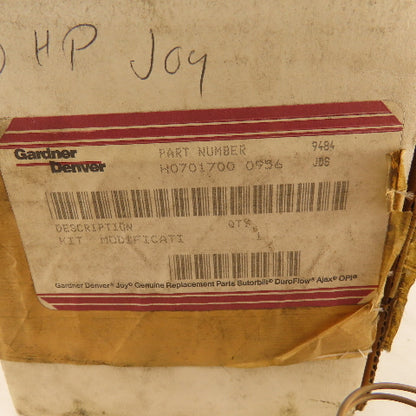 Gardner Denver H0701700-0956 Joy Compressor OEM Valve Modification Kit