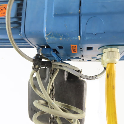 Demag DKM1-125 K V2F4 Electric Hoist 10' 2 Speed Lift 14/55 FPM 460V 3Ph