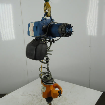 Demag DKM1-125 K V2F4 Electric Hoist 10' 2 Speed Lift 14/55 FPM 460V 3Ph