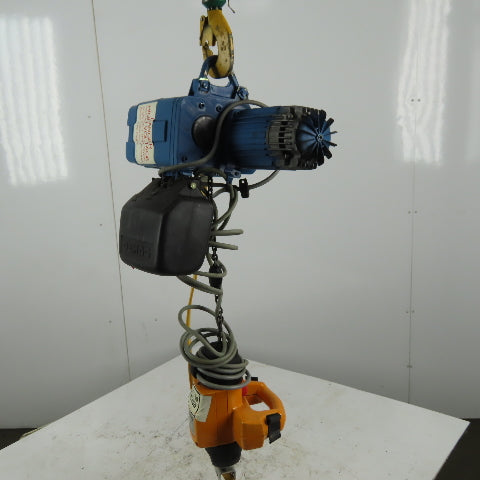 Demag DKM1-125 K V2F4 Electric Hoist 10' 2 Speed Lift 14/55 FPM 460V 3Ph
