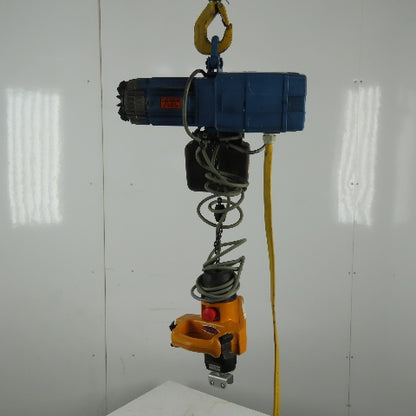 Demag DKM1-125 K V2F4 Electric Hoist 10' 2 Speed Lift 14/55 FPM 460V 3Ph
