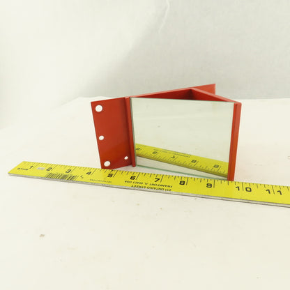 Leuze US 2 4" x 3-1/8" Column Mount Safety Beam Deflecting Mirror