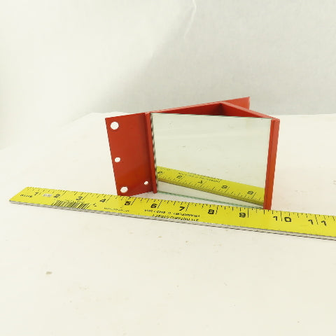 Leuze US 2 4" x 3-1/8" Column Mount Safety Beam Deflecting Mirror