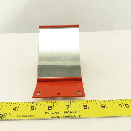 Leuze US 2 4" x 3-1/8" Column Mount Safety Beam Deflecting Mirror