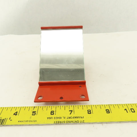 Leuze US 2 4" x 3-1/8" Column Mount Safety Beam Deflecting Mirror