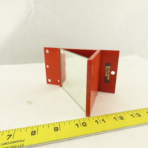 Leuze US 2 4" x 3-1/8" Column Mount Safety Beam Deflecting Mirror