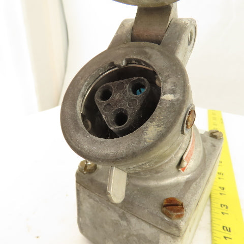 Killark KRS-215-120 115/230V 20A 1Hp 1Ph 2W 3P HAZLOC Receptacle