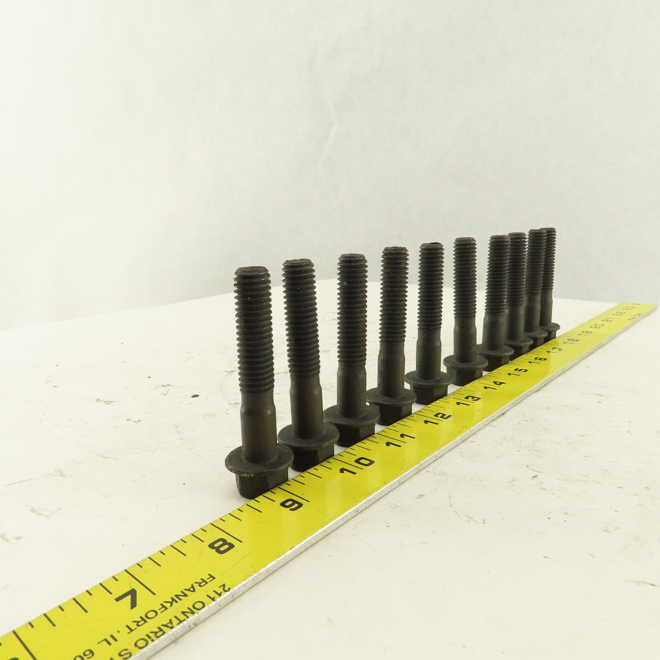 7/16-14 x 2-3/4" Washer Head Flange Hex Bolt Grade 5 Lot Of 10