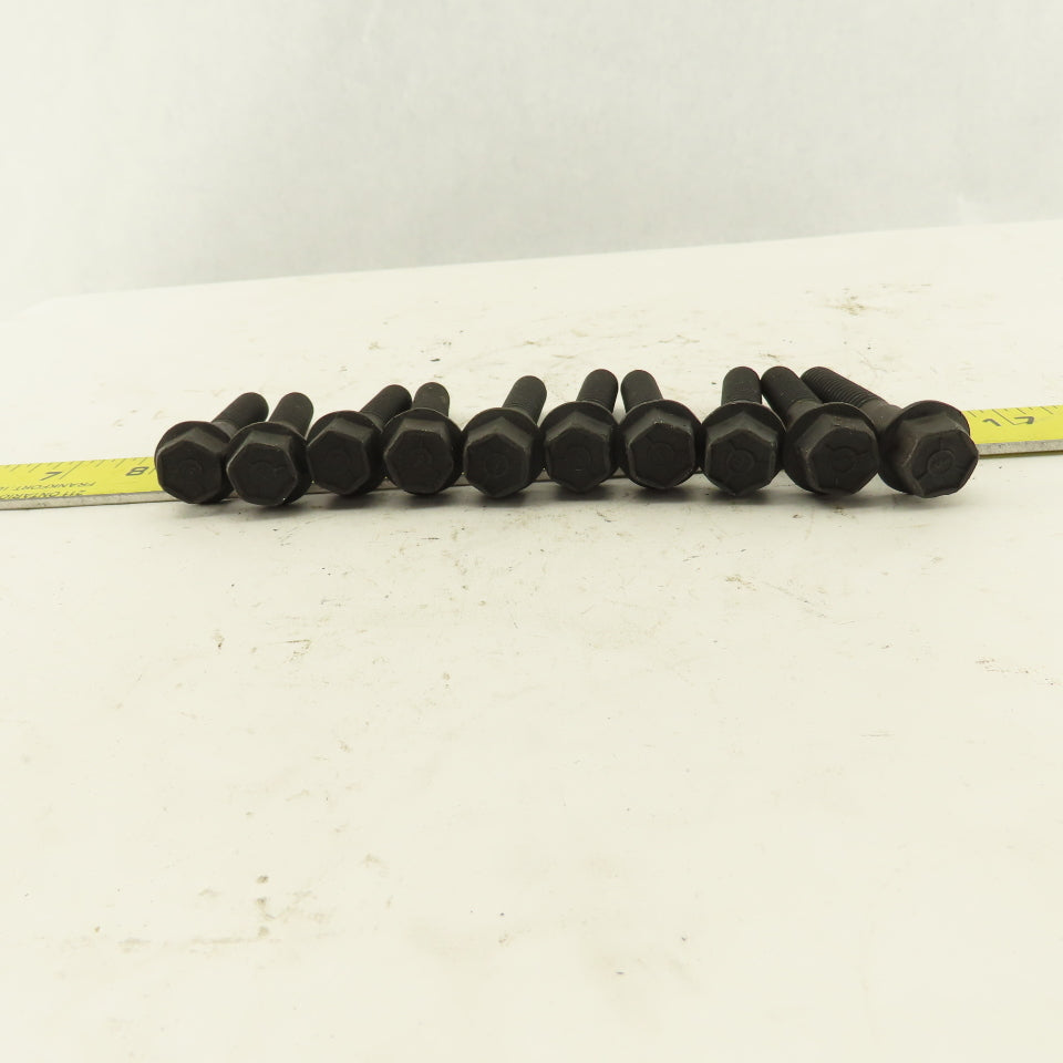 7/16-14 x 2-3/4" Washer Head Flange Hex Bolt Grade 5 Lot Of 10