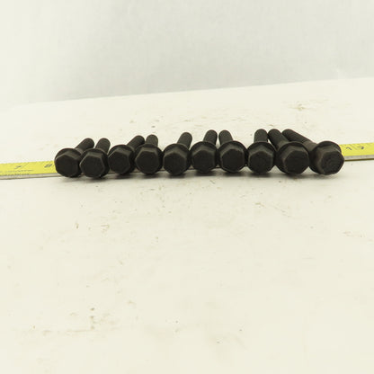 7/16-14 x 2-3/4" Washer Head Flange Hex Bolt Grade 5 Lot Of 10
