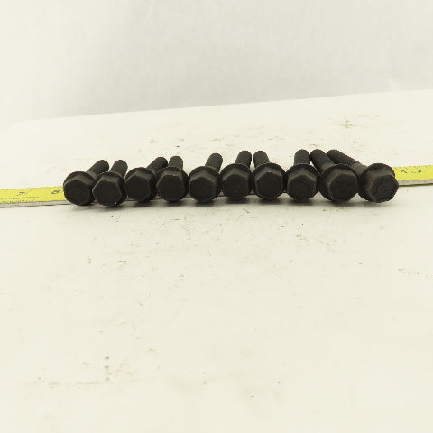 7/16-14 x 2-3/4" Washer Head Flange Hex Bolt Grade 5 Lot Of 10
