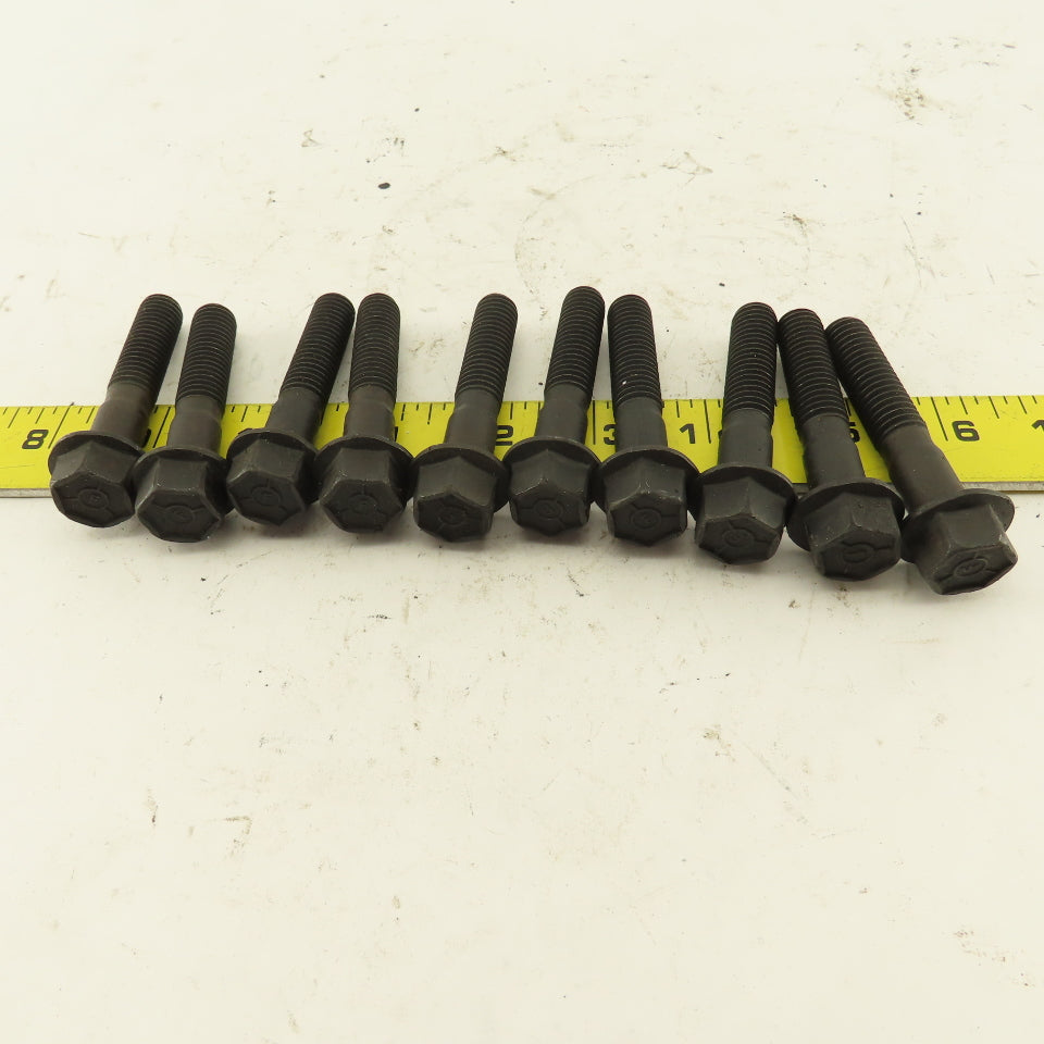7/16-14 x 2-3/4" Washer Head Flange Hex Bolt Grade 5 Lot Of 10