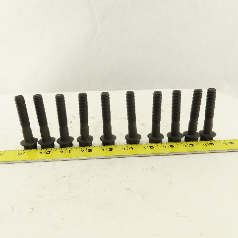 7/16-14 x 2-3/4" Washer Head Flange Hex Bolt Grade 5 Lot Of 10