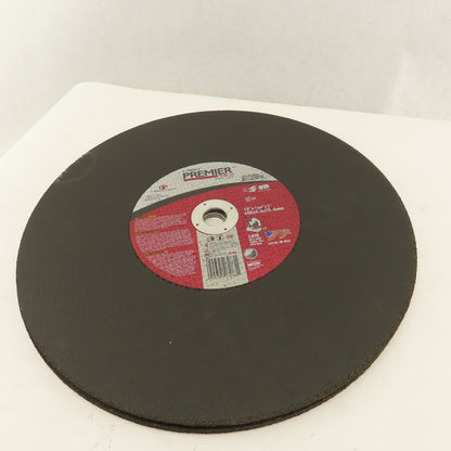 Carbo Premier 16" x 7/34" Steel Cut Off Wheel Abrasive Disc 1" Arbor Lot Of 4
