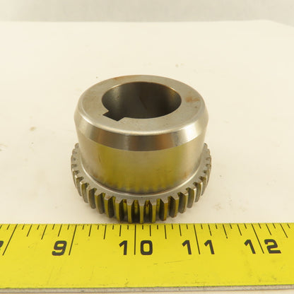 Lovejoy C1.5 HUB1-3/8 Steel Grid Rigid Coupling Hub 1-3/8" Bore