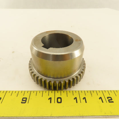 Lovejoy C1.5 HUB1-3/8 Steel Grid Rigid Coupling Hub 1-3/8" Bore
