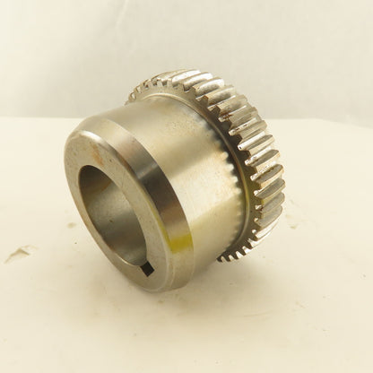 Lovejoy C1.5 HUB1-3/8 Steel Grid Rigid Coupling Hub 1-3/8" Bore