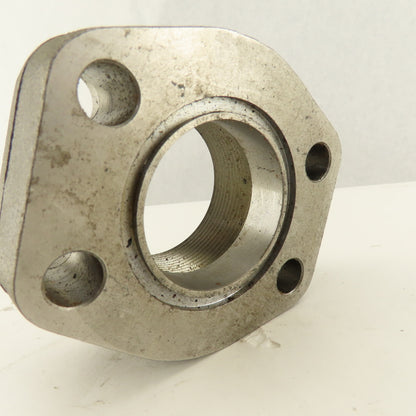 2" NPT x 2" O-Ring Boss 4 Bolt Flange Adapter