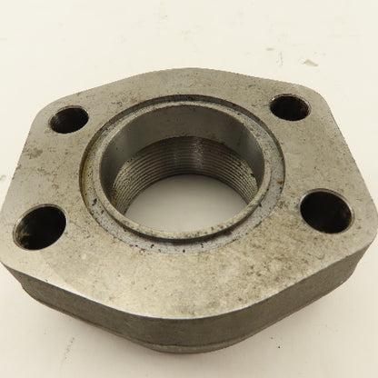 2" NPT x 2" O-Ring Boss 4 Bolt Flange Adapter