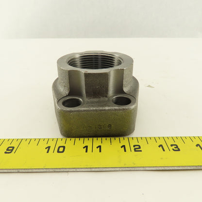 1-1/2" NPT x 1-1/2" O-Ring Boss 4 Bolt Flange Adapter