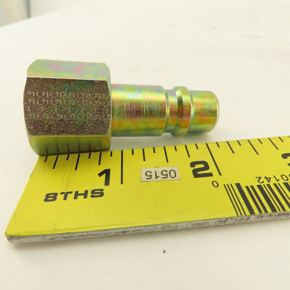 Foster 1/2" NPT Female Thread Quick Coupling Male Lot Of 2