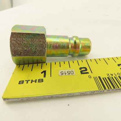 Foster 1/2" NPT Female Thread Quick Coupling Male Lot Of 2