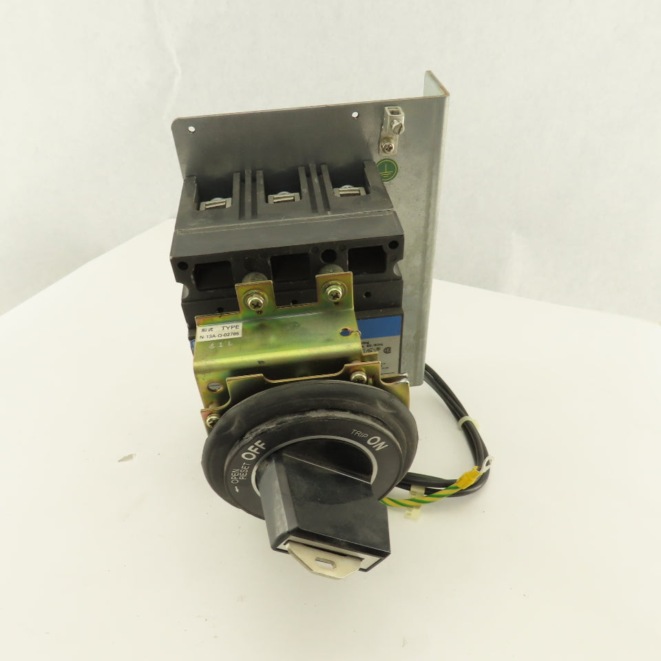 Fuji BU3FHC-020L 600VAC 20A 3 Pole Circuit Breaker Panel Operator Disconnect