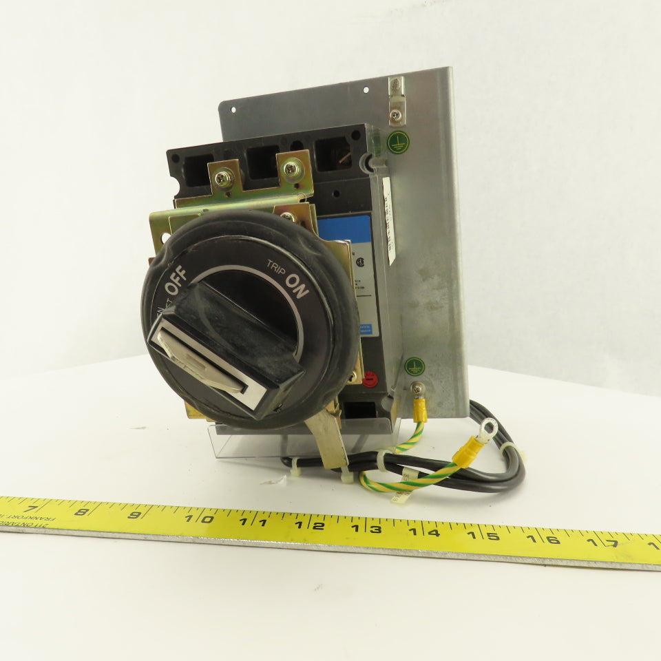 Fuji BU3FHC-020L 600VAC 20A 3 Pole Circuit Breaker Panel Operator Disconnect
