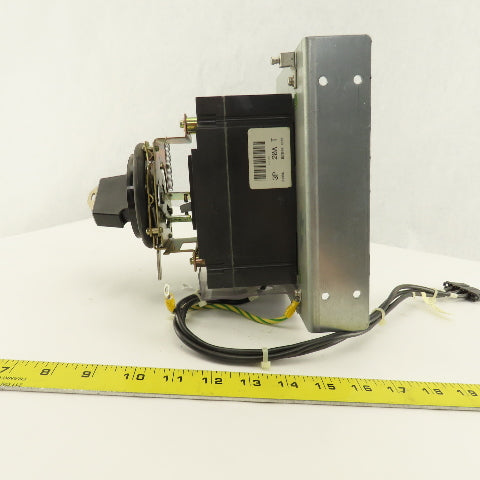 Fuji BU3FHC-020L 600VAC 20A 3 Pole Circuit Breaker Panel Operator Disconnect