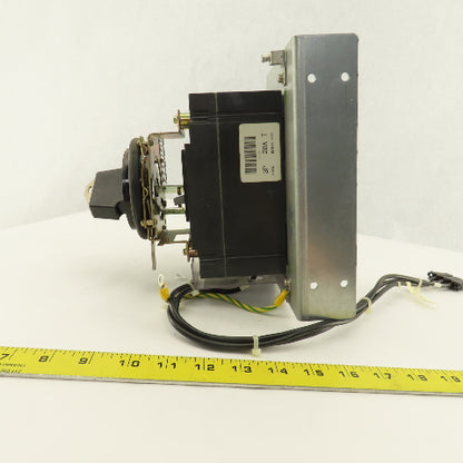 Fuji BU3FHC-020L 600VAC 20A 3 Pole Circuit Breaker Panel Operator Disconnect