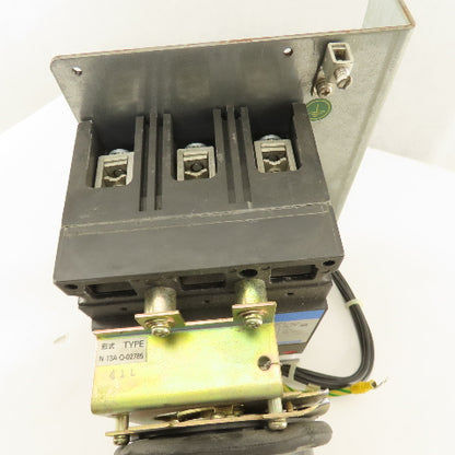 Fuji BU3FHC-020L 600VAC 20A 3 Pole Circuit Breaker Panel Operator Disconnect