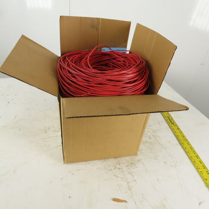 E175040 2800' Moisture Resistant Red Cable Wire 12AWG MTW or THHW or AWM 600V