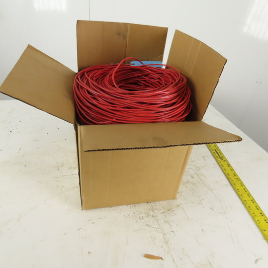 E175040 2800' Moisture Resistant Red Cable Wire 12AWG MTW or THHW or AWM 600V