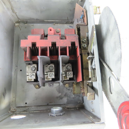 Cutler Hammer DH361UDK 30A 3 Pole Non-Fusible Safety Disconnect Switch 600V