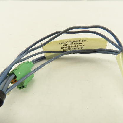 Fanuc EE-4657-624-001 RJ3iB E-Stop ENC BRK 24V Wire Harness Cable